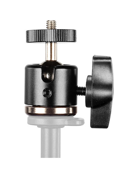 Cabezal de bola mini giratorio NEEWER GM-MN 360 para cámara DSLR