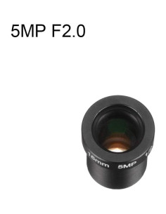 Lente de Cámara CCTV uxcell 16mm F2.0 Gran Angular 2