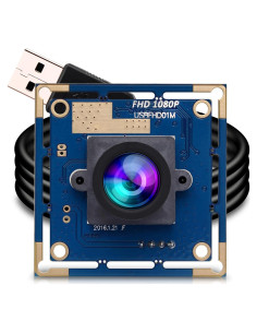 Cámara de Seguridad USB ELP 1080P HD Gran Angular 2MP