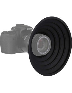 Funda de Lente Easy Hood Silicona 70-90mm Anti-reflejo 2