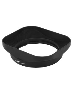 Capucha de Lente Metálica Cuadrada Haoge LH-X17 para Fujifilm XF 16mm