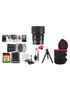 Lente Sigma 50mm f/2 DG DN Contemporánea Leica L + Kit 256GB