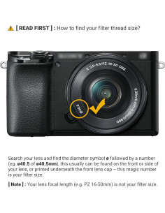 Filtro ND JJC 40.5mm ND1000 Fijo 10 Paradas para Cámaras Sony 2