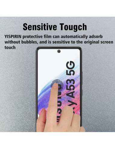 2 Pack Protector de Pantalla Privado OWMGTS para Samsung Galaxy A53 5G