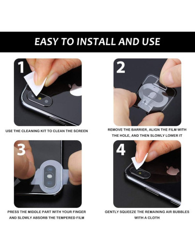 Protector de Lente de Cámara Suoman para Samsung Note 20 Ultra - 3 Pack