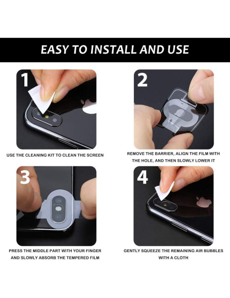 Protector de Lente de Cámara Suoman para Samsung Note 20 Ultra - 3 Pack