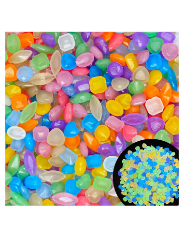 1000 Piedras Brillantes Luminosas para Jardín Kaiyuan
