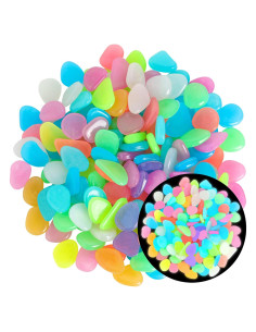 150 Piedras Luminiscentes Multicolor OSOPOLA para Decoración