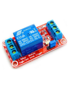 Módulo de Relé 1 Canal 12V HiLetgo con Aislamiento Optoacoplador