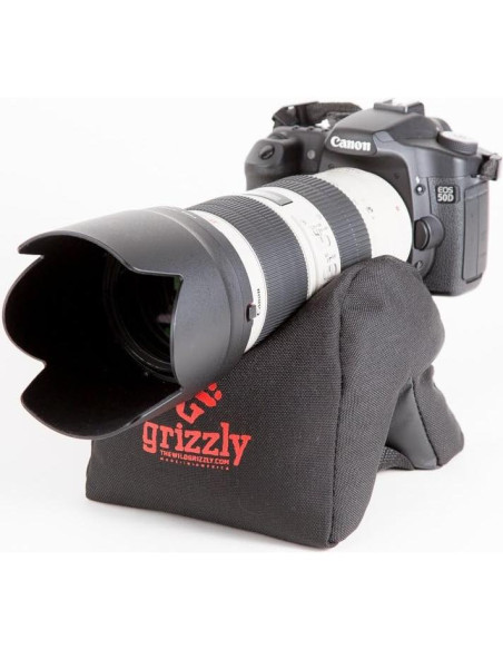 Bolsa de Frijoles Grizzly Mediana para Cámara 20.3x15.2cm