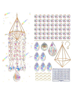 Kit DIY Atrapasueños de Cristal HYBEADS 220 Piezas
