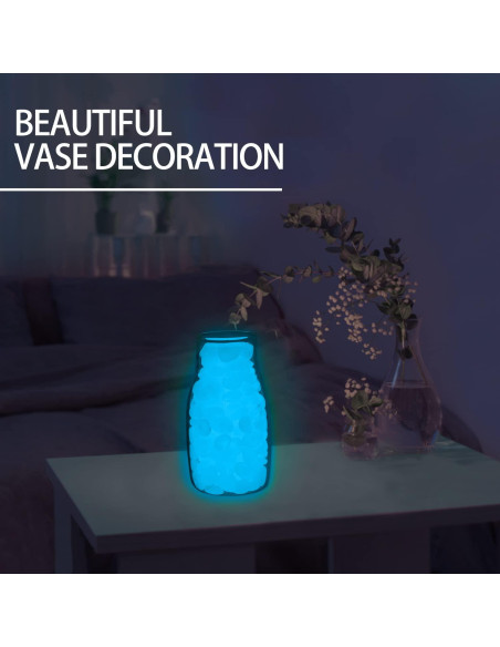 900 Piedras Brillantes en la Oscuridad Oubest 1.4 cm - Blanco