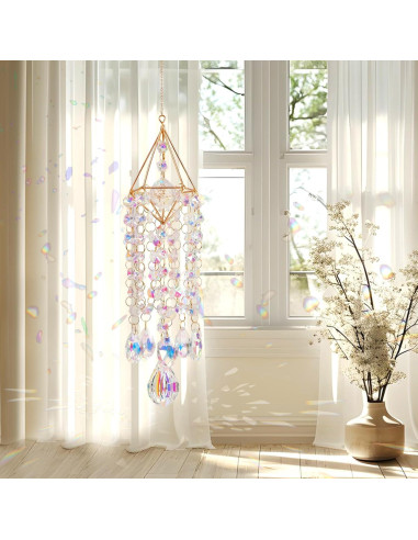 Kit DIY Atrapasueños de Cristal HYBEADS 220 Piezas