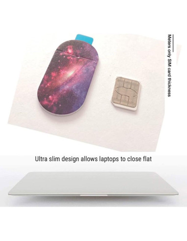 Cubierta de Cámara Web delgada Worldbnr - Paquete de 5 - Protección Privacidad