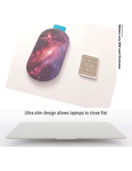 Cubierta de Cámara Web delgada Worldbnr - Paquete de 5 - Protección Privacidad