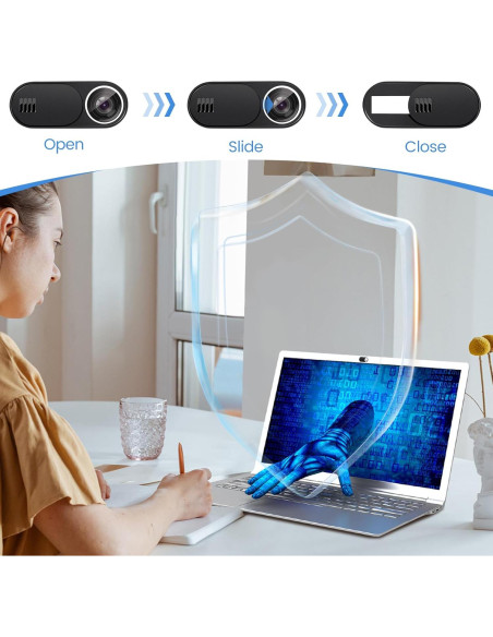 Cubierta deslizante para cámara Toojcc, 3 grandes + 3 pequeñas