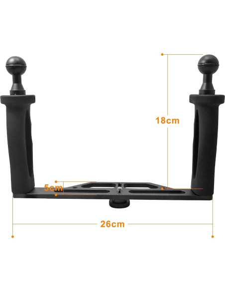 Soporte de Mano de Aluminio SHOOT para Estabilizador de Cámara