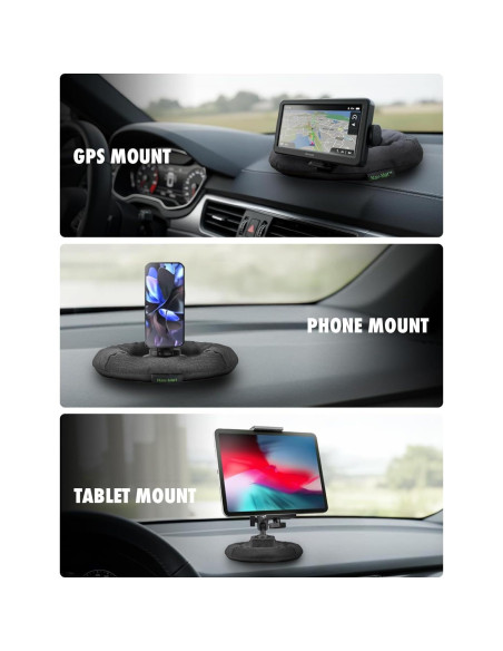 Almohadilla de GPS Bracketron NavMat para Tablero 20.32 cm