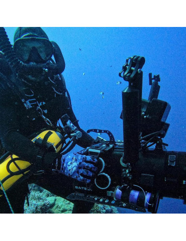 Abrazadera de Bola de Aluminio MINIFOCUS 2 Pcs 1" para Trípode