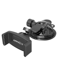 Soporte para Teléfono con Ventosa APPS2Car Ajustable para Coche