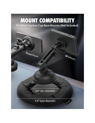 Almohadilla de GPS Bracketron NavMat para Tablero 20.32 cm