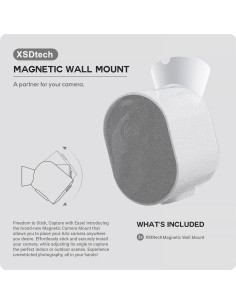 Soportes Magnéticos de Pared XSDtech para Cámaras Arlo Pro 5S 2K, Pro 4, Pro 3, Ultra 2 - 2 Paquete 2
