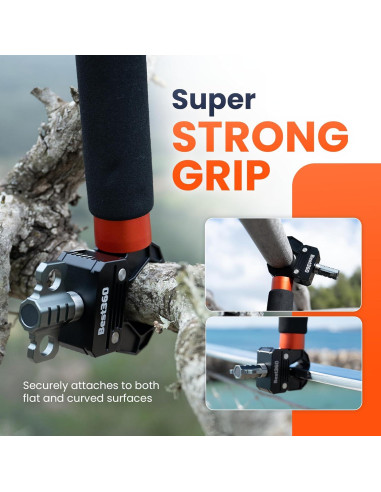 Abrazadera de cámara Best360 para cámaras 360 - 50 mm