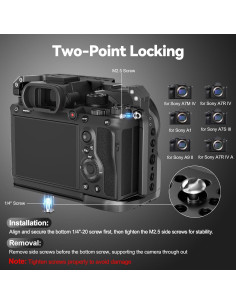 Jaula Completa para Cámara EMART Sony A7M IV/R IV/A7S III 2