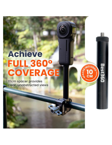 Abrazadera de cámara Best360 para cámaras 360 - 50 mm