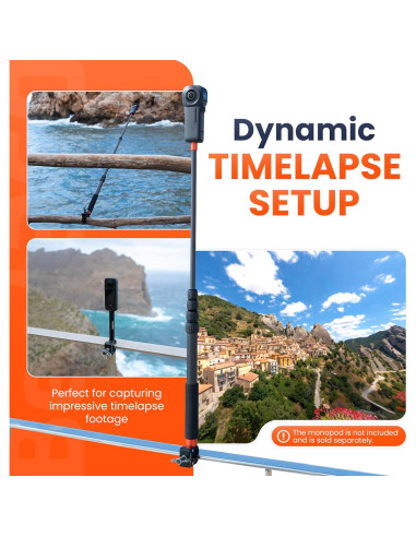 Abrazadera de cámara Best360 para cámaras 360 - 50 mm