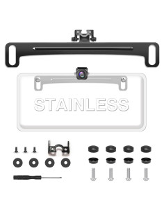 Soporte de Cámara de Respaldo Pixelman Universal Acero Inoxidable