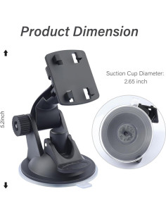 Soporte de Monitor de Cámara de Respaldo OFBAND 4.3" y 5" 2