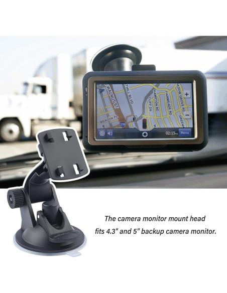 Soporte de Monitor de Cámara de Respaldo OFBAND 4.3" y 5"