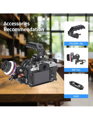 Abrazadera NATO liberación rápida Nitze N20J 15mm para cámara