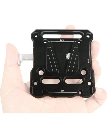 Placa de Batería V Lock NICEYRIG 467 con Abrazadera 15mm