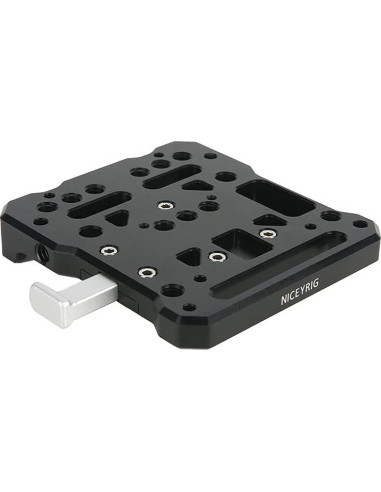 Placa de Batería V Lock NICEYRIG 467 con Abrazadera 15mm