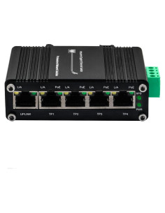 Mini Switch Ethernet Gigabit PoE 5 Puertos TenxoxneT
