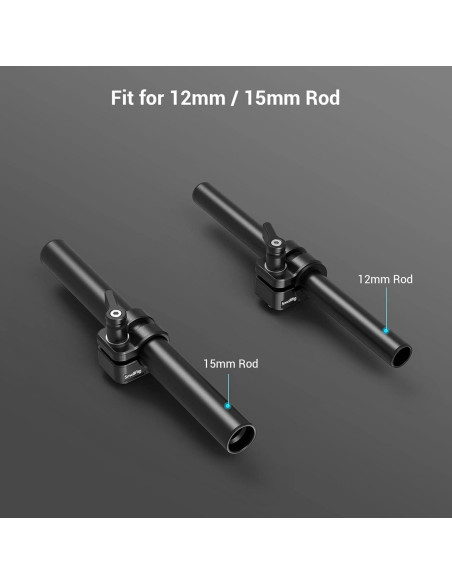 Abrazadera de Varilla Simple 12mm/15mm SMALLRIG 3598