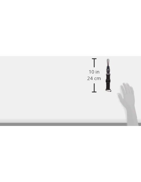 Conectores de Mochila OP/TECH USA 1301652 - Negro