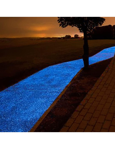 Piedras Brillantes en la Oscuridad Opps 100 Pcs Azul Piedras Brillantes en la Oscuridad Opps 100 Pcs Azul