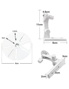 Soporte de Pared en L ThtRht para Cámara Dome Pack 2 Unidades 2