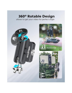 Brazo Mágico Universal ROZOER 97.4mm con Cabeza Doble Bola 2