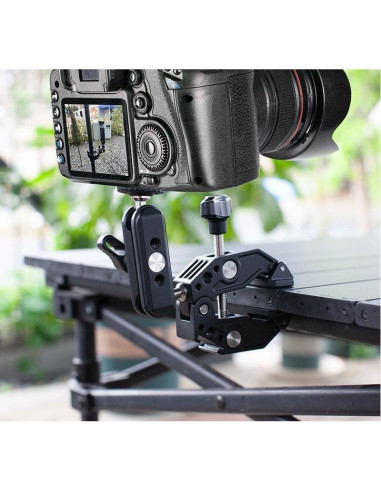 Super Clamp Chikoni ST83 con Brazo Mágico 3" y Adaptadores