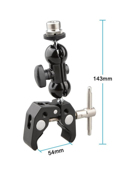 Abrazadera de Cangrejo CAMVATE para Micrófonos 1.2kg