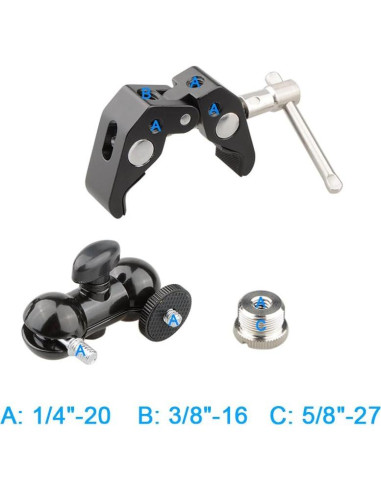 Abrazadera de Cangrejo CAMVATE para Micrófonos 1.2kg