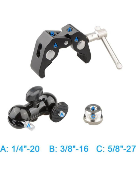 Abrazadera de Cangrejo CAMVATE para Micrófonos 1.2kg