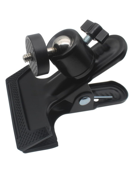 Abrazadera de Trípode HAJXZH para Cámara 360 Clip Negro