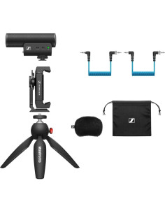 Micrófono Direccional Sennheiser MKE 400 + Kit Móvil 2