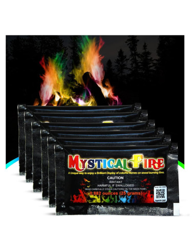 Paquete de 50 Paquetes de Fuego que Cambian de Color Mystical