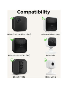 Soporte Clip Flexible para Blink Outdoor 4/3/XT/XT2 - 2 Pack 2
